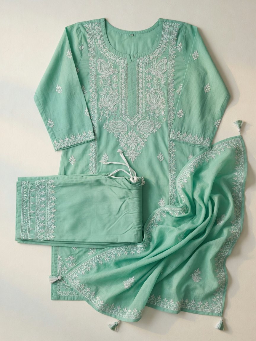 Three Piece Set — Mint