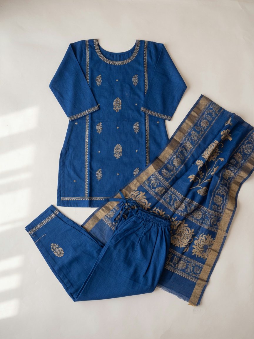 Three Piece Set — Royal Blue